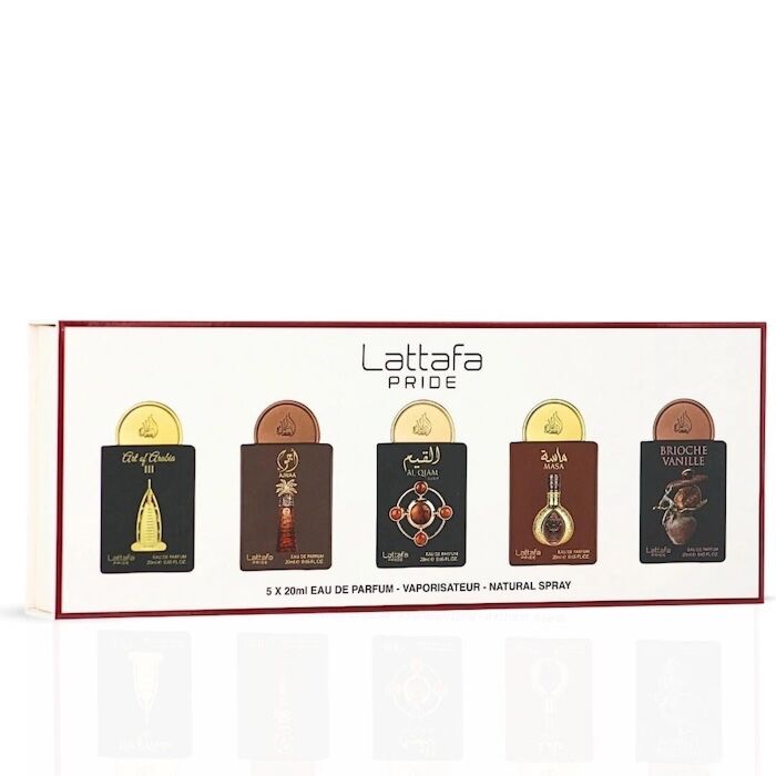 Lattafa Pride Collections No 4 EDP 5 Piece Gift Set 5 x 20ml - Image 2